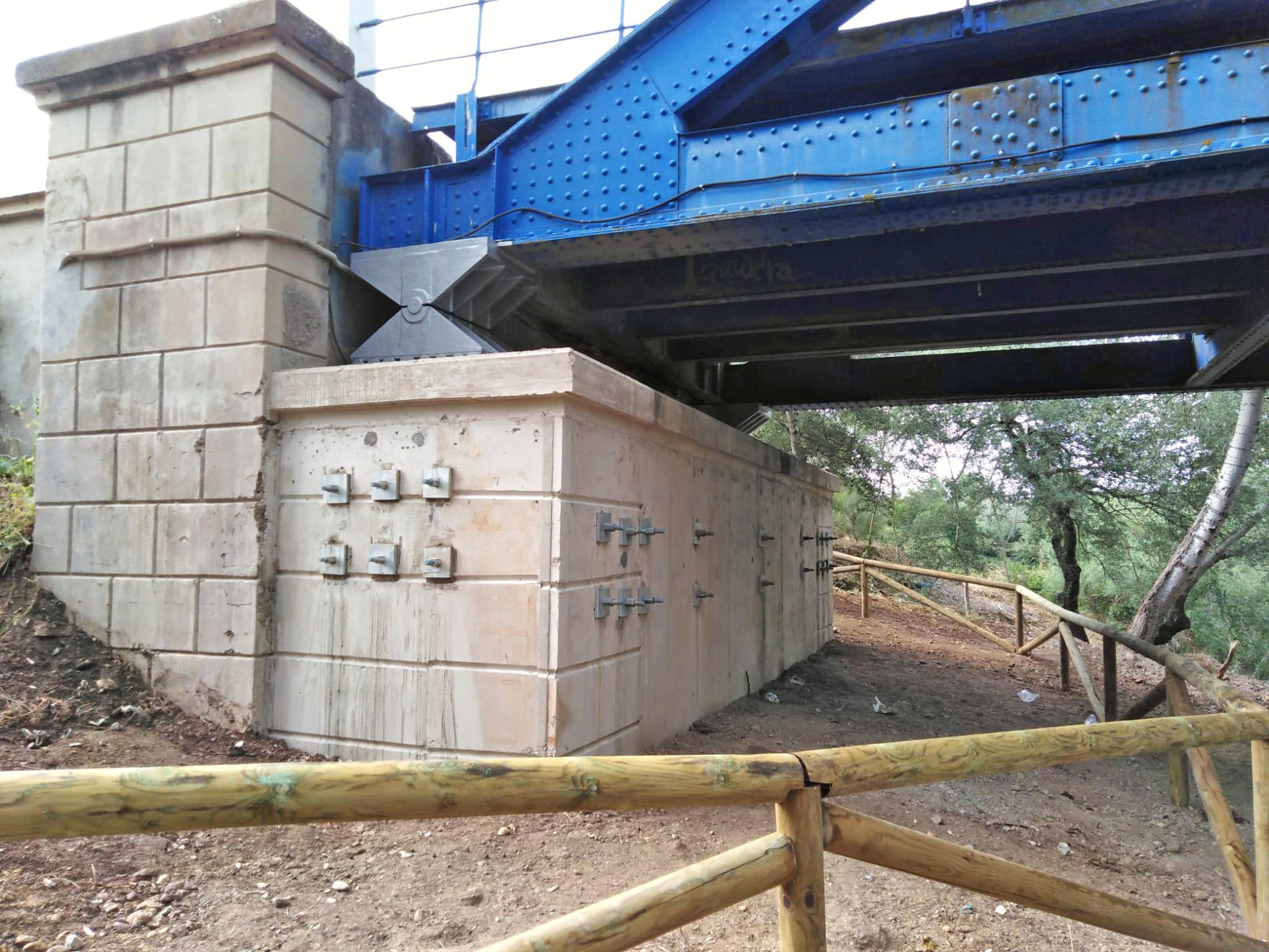 Finalizan las obras de emergencia en el puente de La Barca