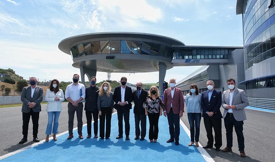 Juan Marín celebra que Jerez asegure tres pruebas hasta 2025 como "escenario ideal" para el motociclismo