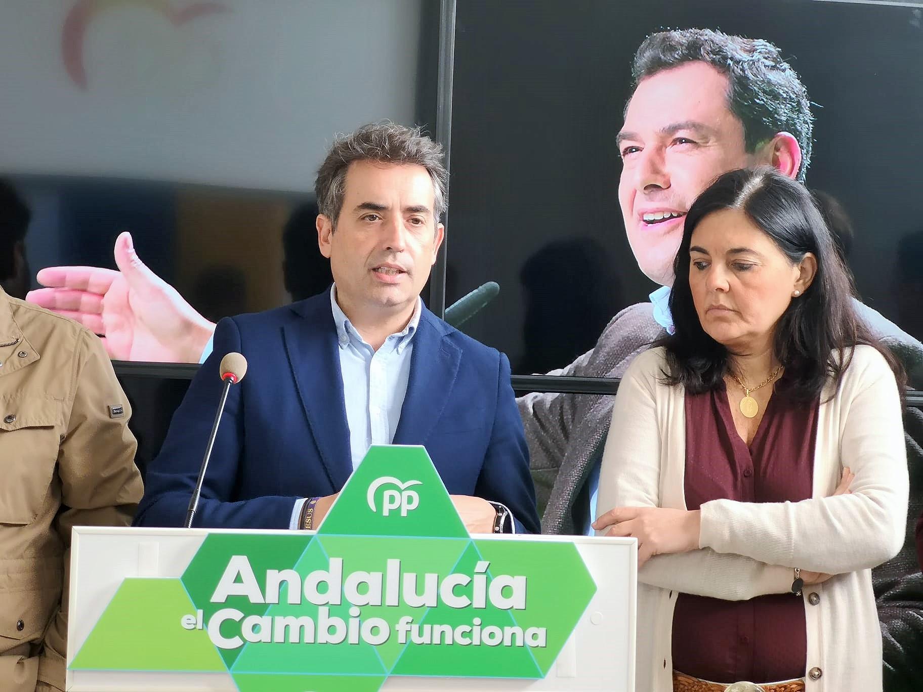 Saldaña (PP): "Jerez estará con Juanma porque Juanma ha estado con Jerez"