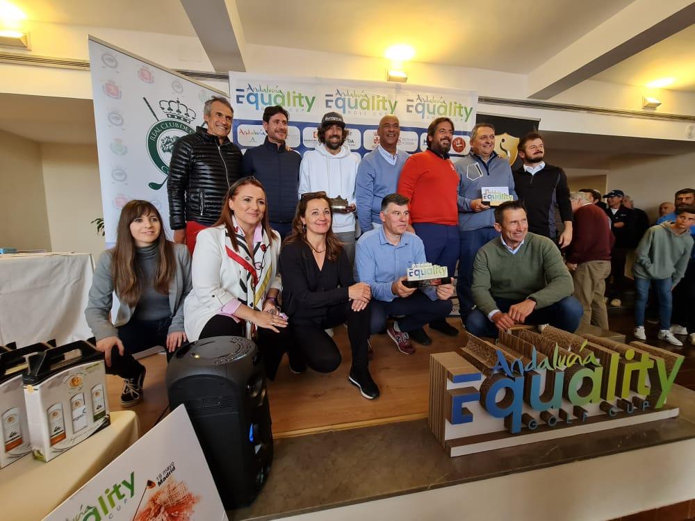 El Circuito Andalucía Equality Golf Cup arrancó con el triunfo del snowboarder Fidel Alonso en el Córdoba Golf Experience