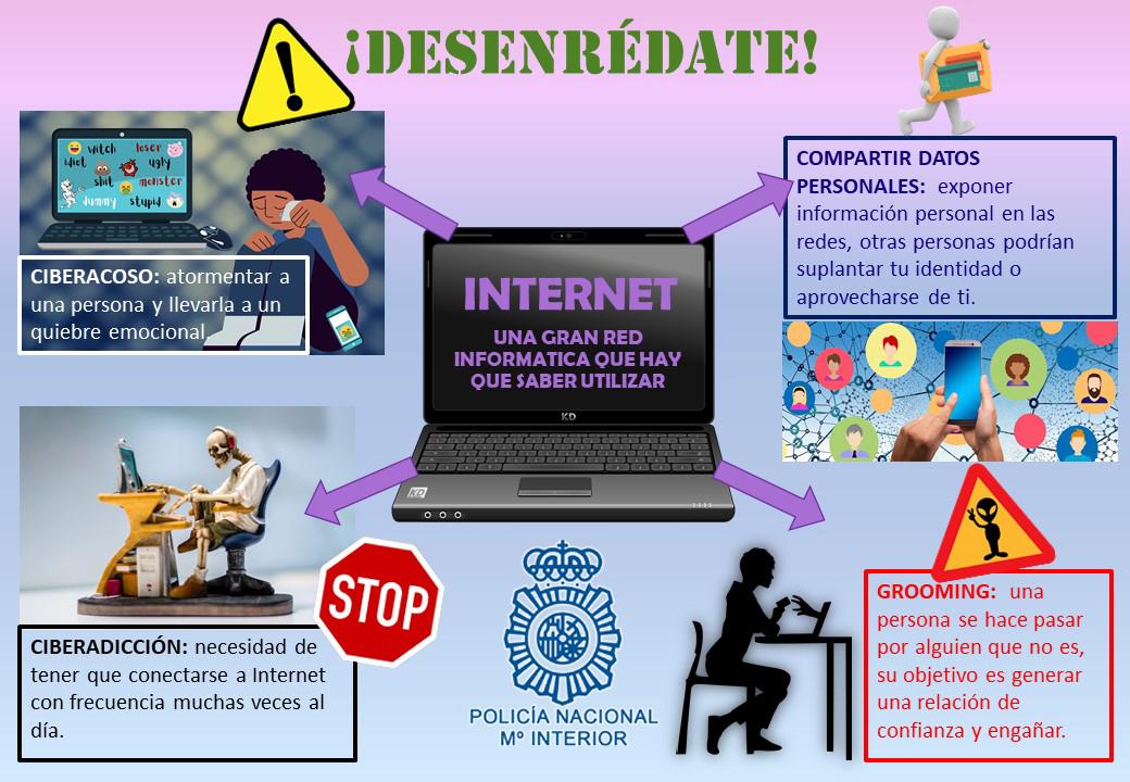 La Policía Nacional lanza en Jerez su II Concurso Infantil de Infografías sobre Riesgos de Internet