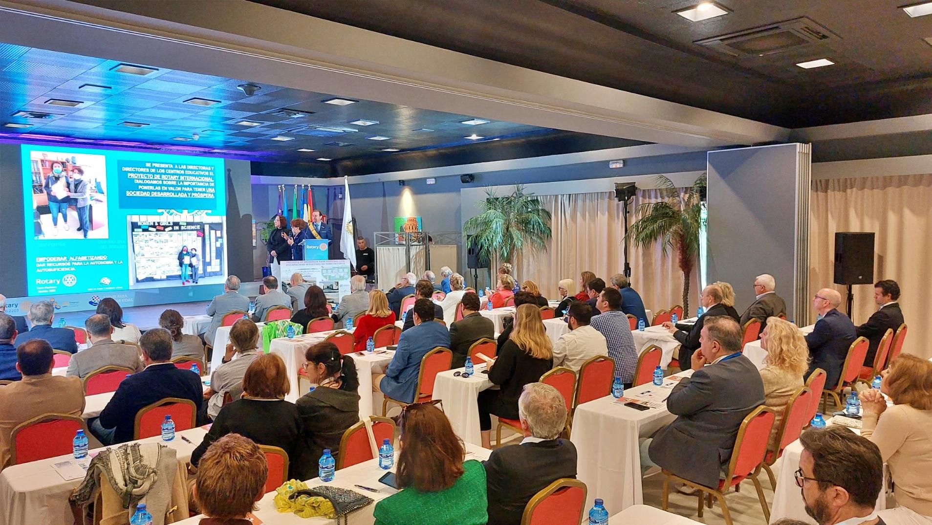 Jerez acogió este fin de semana un congreso nacional de Rotary