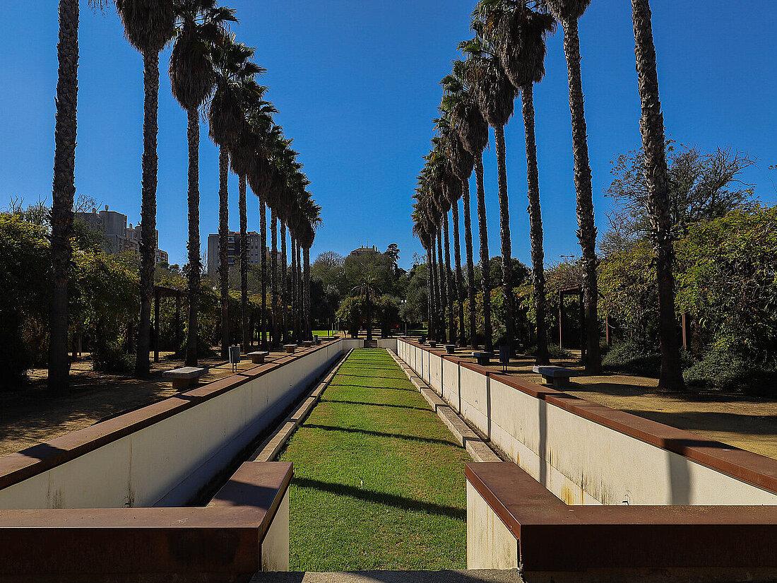 El Jardín Escénico cierra temporalmente por obras de reparación de senderos y zonas verdes