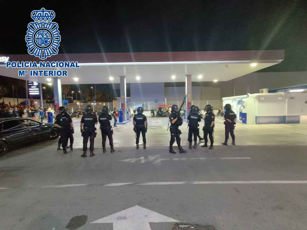 La Policía incrementa la vigilancia en El Puerto de Santa María con motivo del GP de Jerez