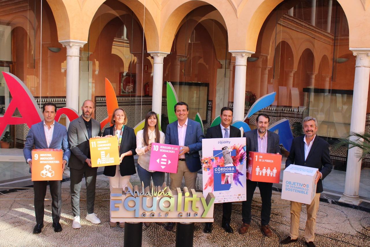 El Real Club de Campo de Córdoba alza el telón de la Andalucía Equality Golf Cup que en 2023 repartirá 20.000 euros solidarios
