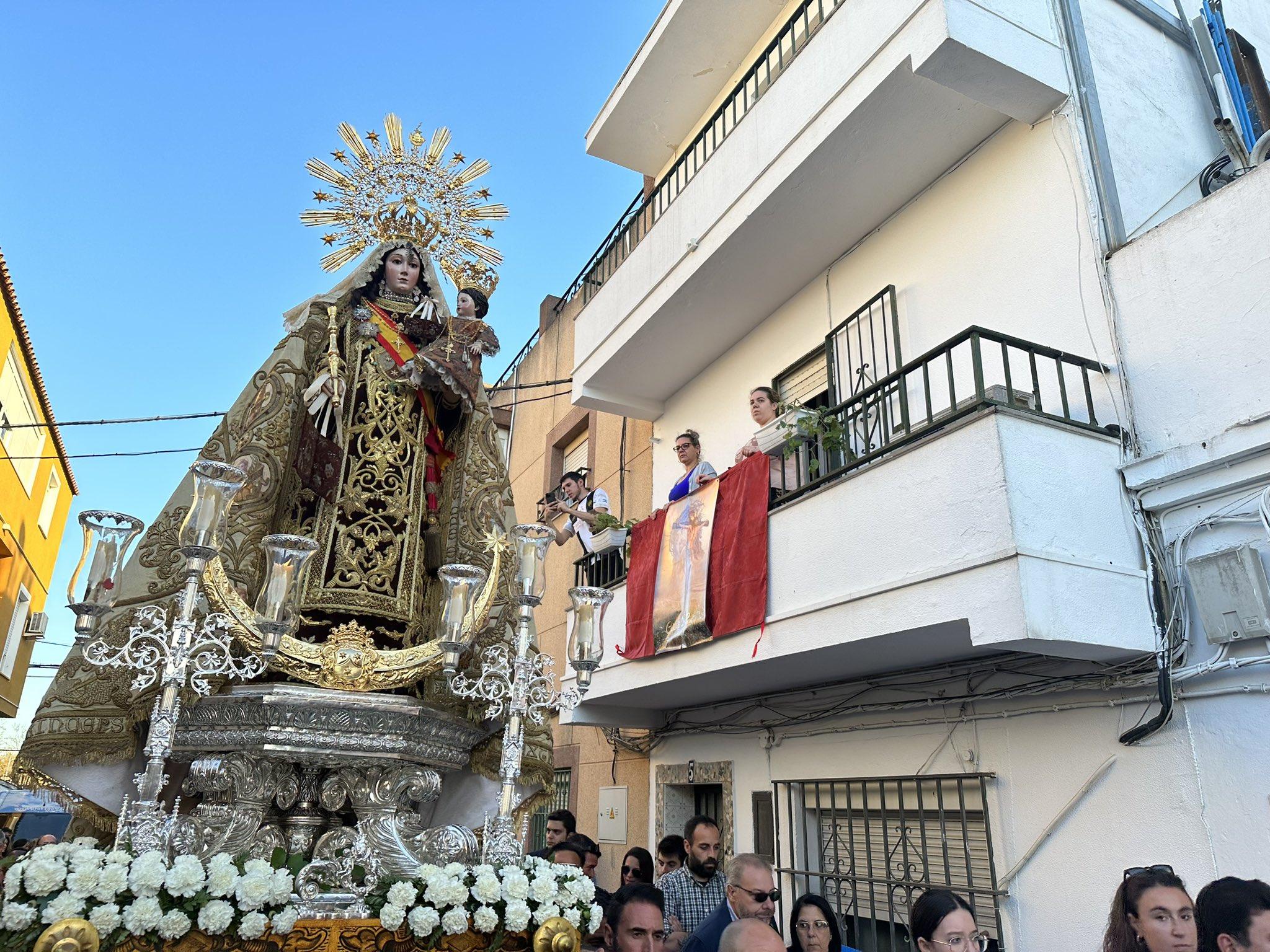 Este domingo regresa la Virgen del Carmen