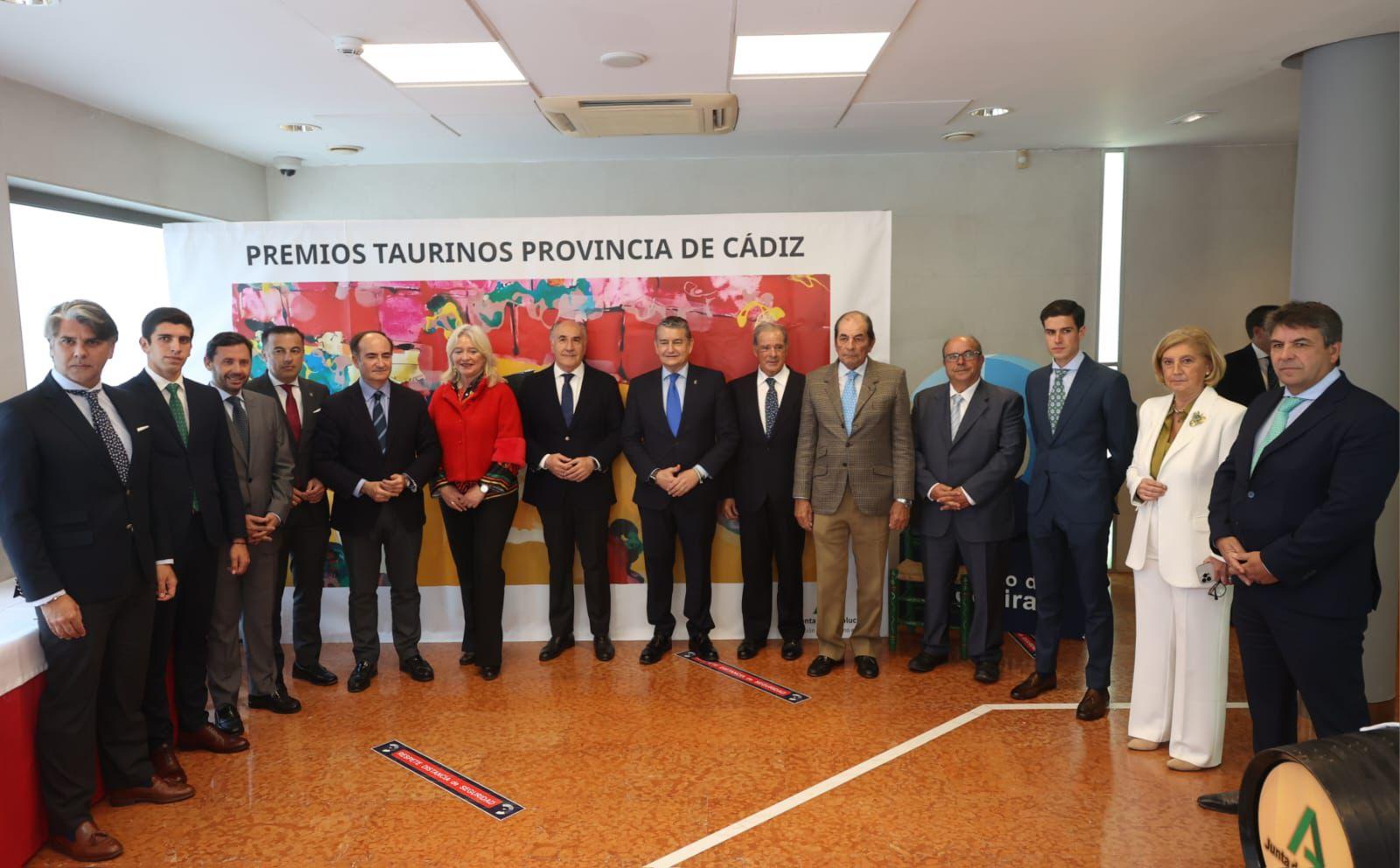 La Junta de Andalucía concede los III Premios Taurinos de la Delegación del Gobierno en Cádiz