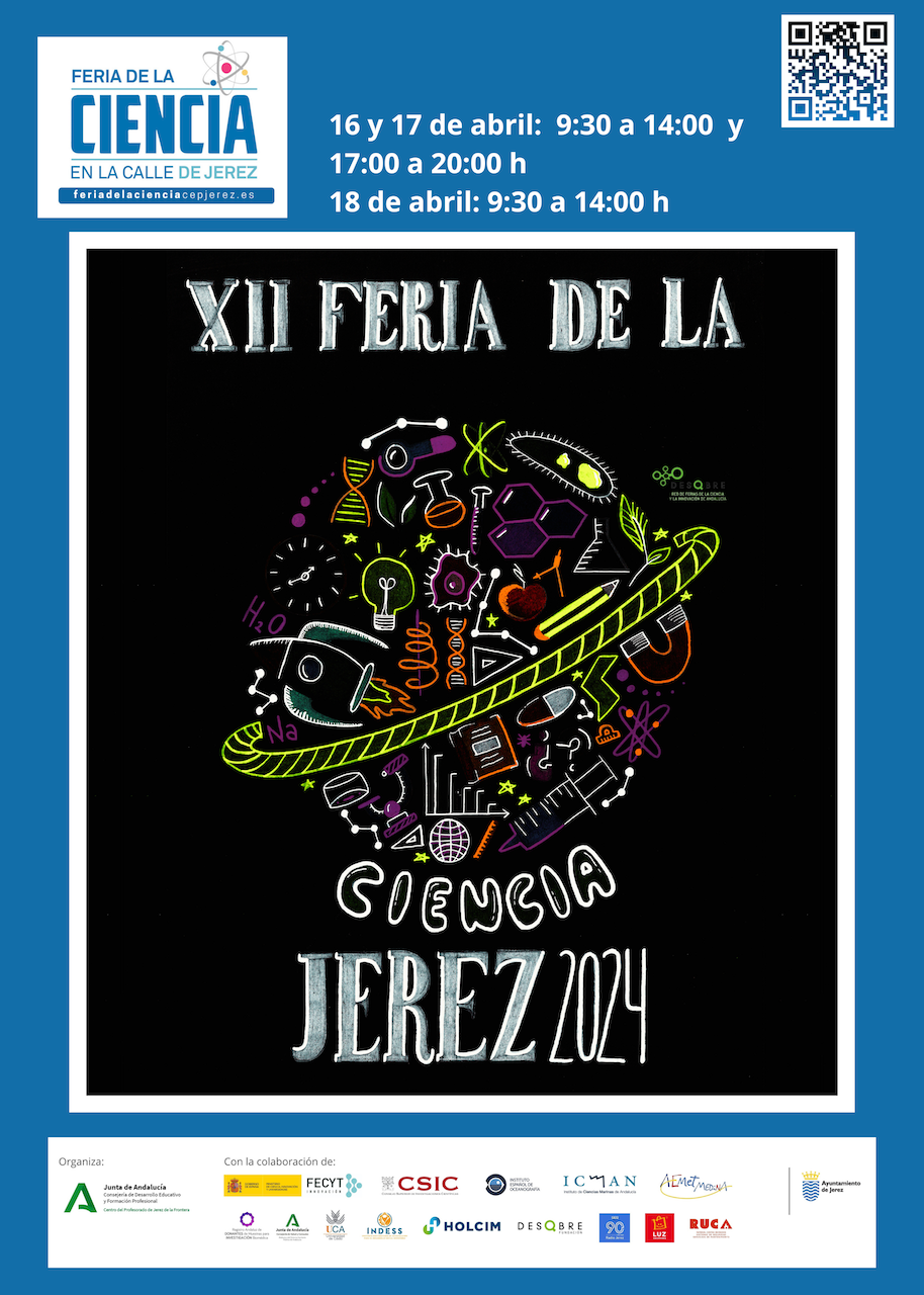 Jerez celebrará la XII Feria de la Ciencia en la Calle del 16 al 18 de abril