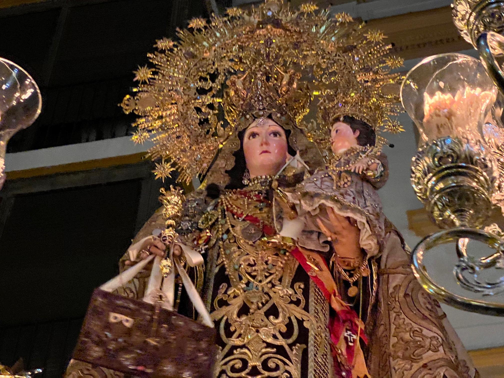 La Virgen del Carmen no estará en la Magna