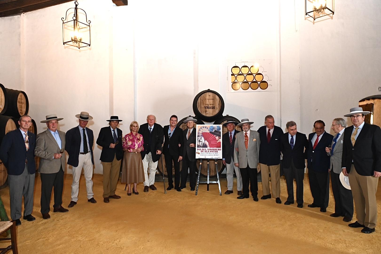 La Asociación del Sombrero de Ala Ancha Jerezano concede el Sombrero de Oro a Jan de Clerck