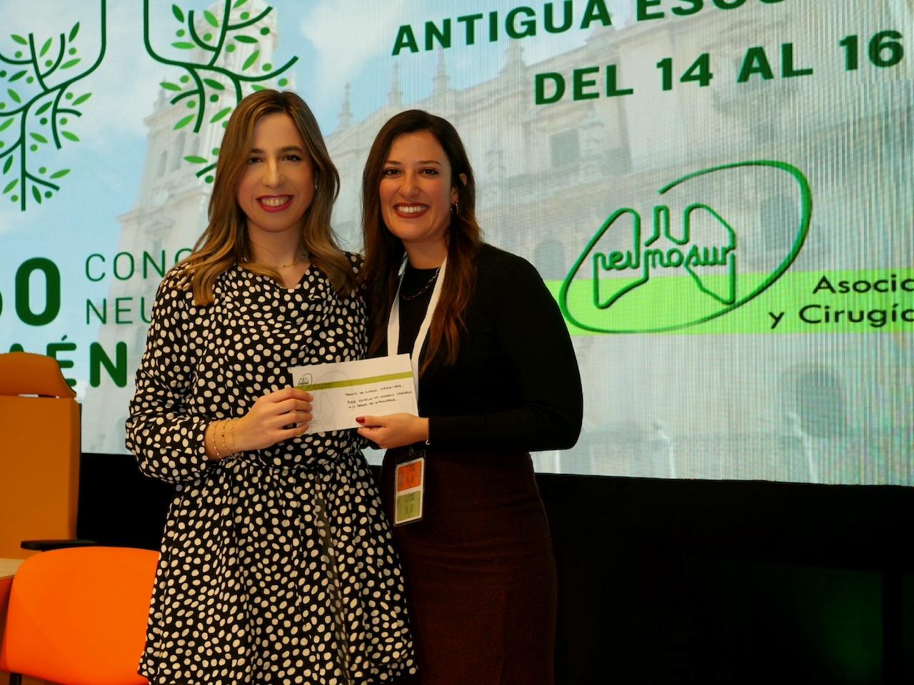 Una especialista del Hospital de Jerez recibe el premio a la mejor tesis doctoral en Neumología