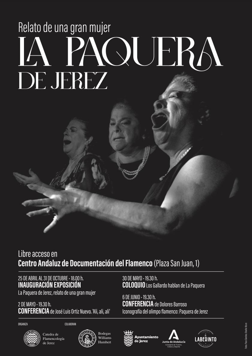 La Cátedra de Flamencología recuerda a La Paquera con una exposición en su honor y diversos actos