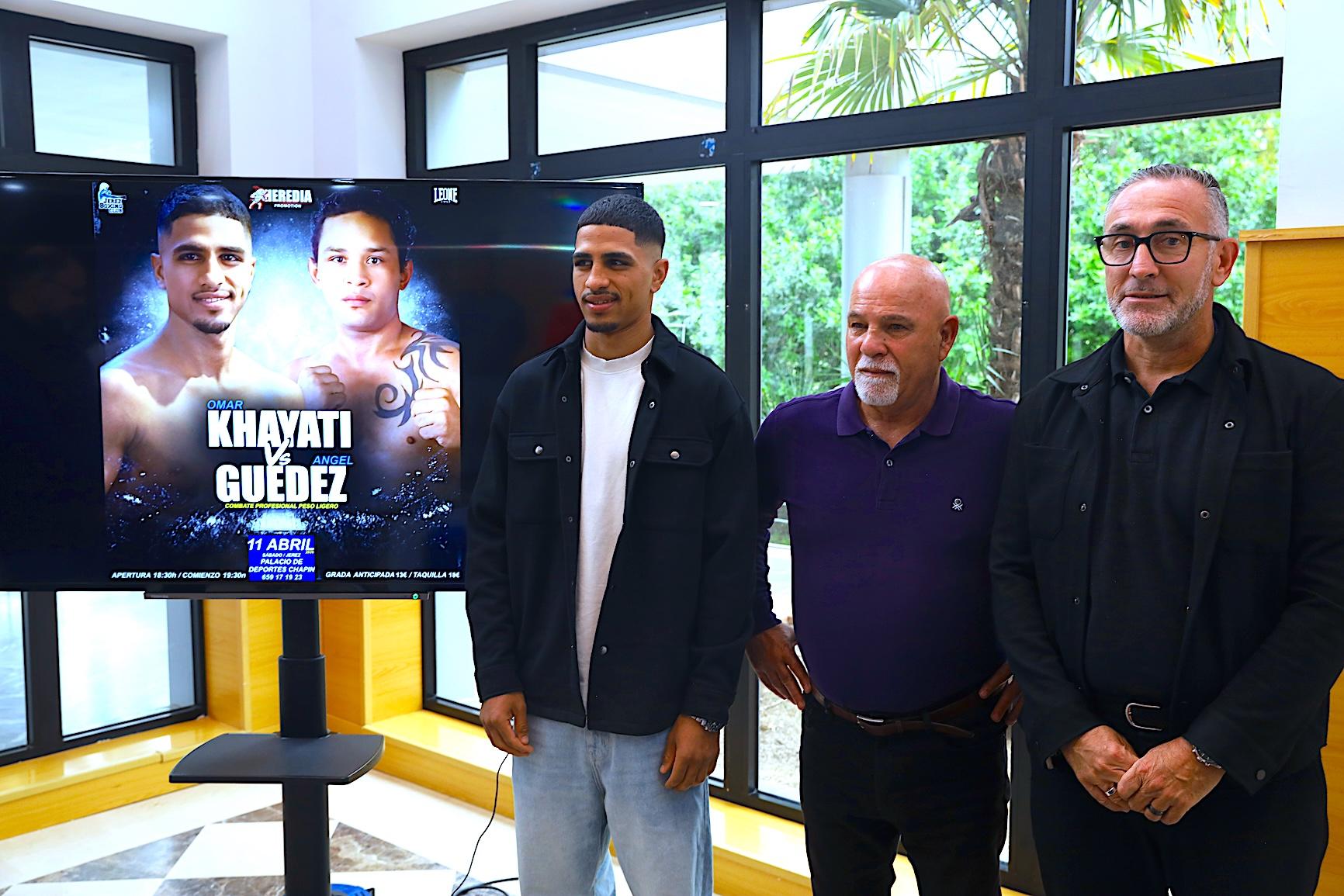 Omar Khayati será el primer boxeador profesional de Jerez después de 45 años