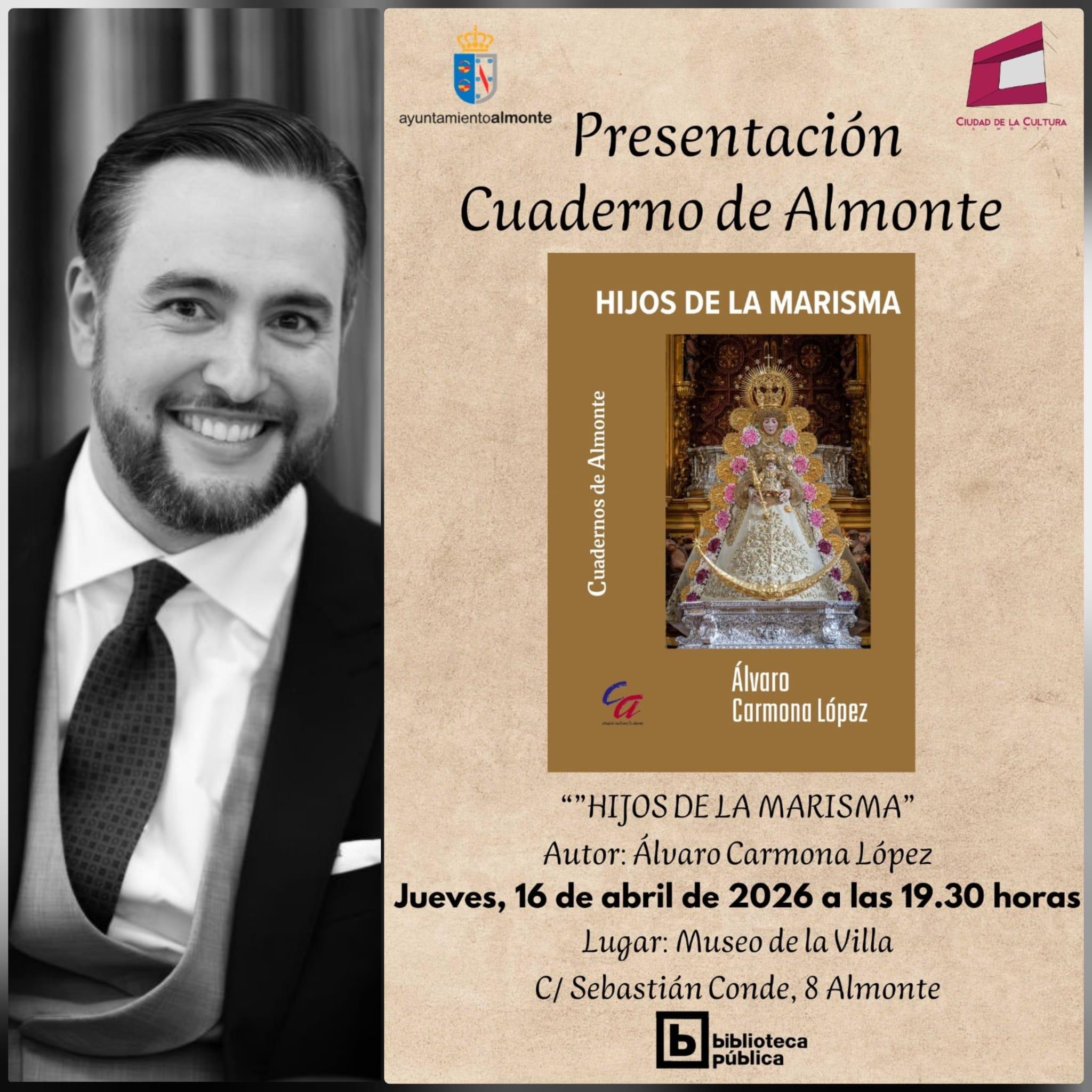 Almonte presenta el cuaderno “Hijos de la Marisma”, de Álvaro Carmona
