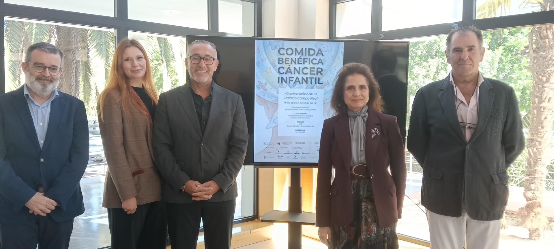 Comida benéfica por los 40 años de ANDEX