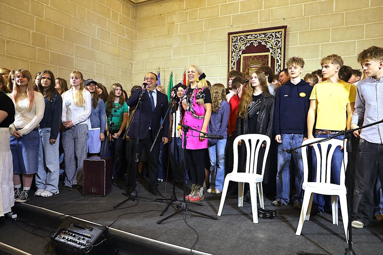 Jerez da la bienvenida a los jóvenes daneses participantes en la IX edición de Kriatura Flamenco Festival