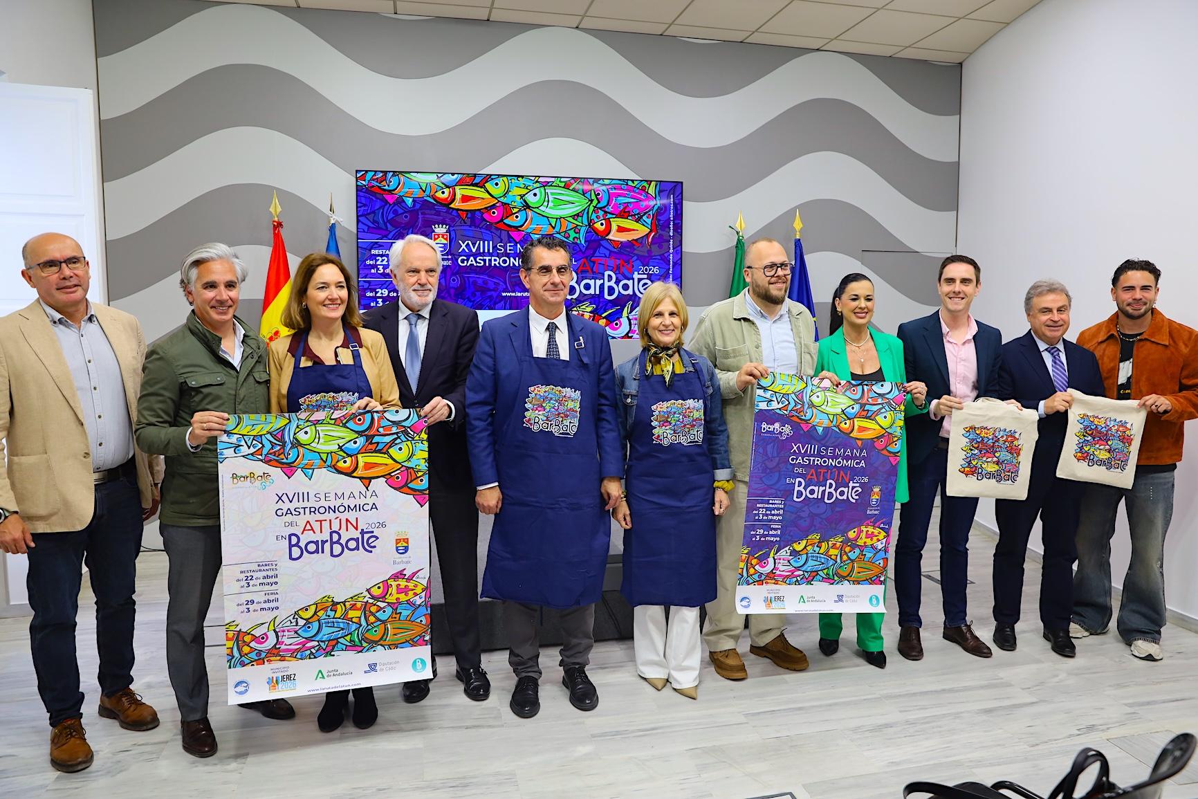 Jerez se hermana con Barbate con motivo de su XVIII Semana Gastronómica del Atún en el marco de la CEG 2026