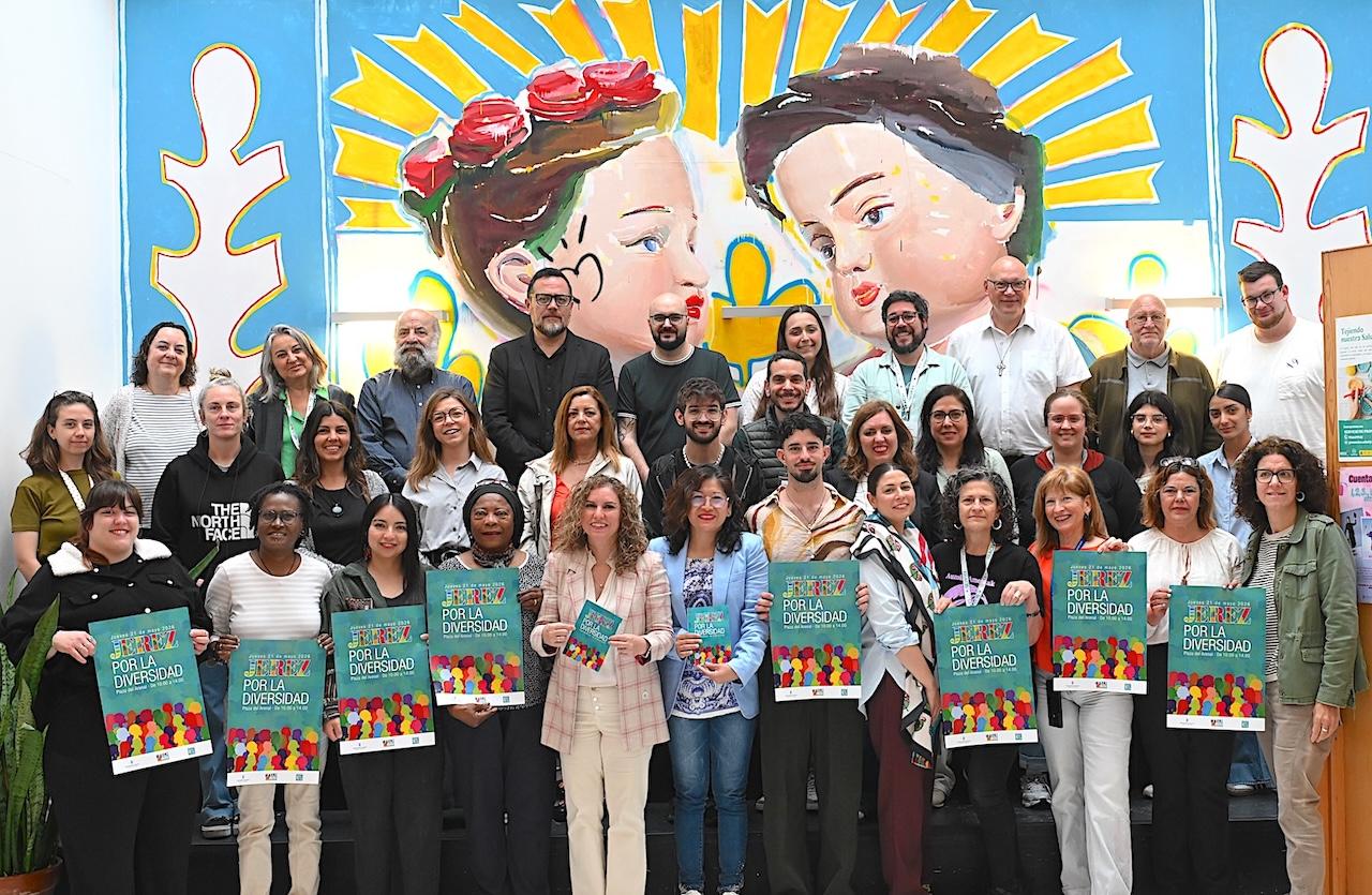 Convocada una nueva edición del encuentro 'Jerez por la Diversidad': el 21 de mayo en la Plaza del Arenal