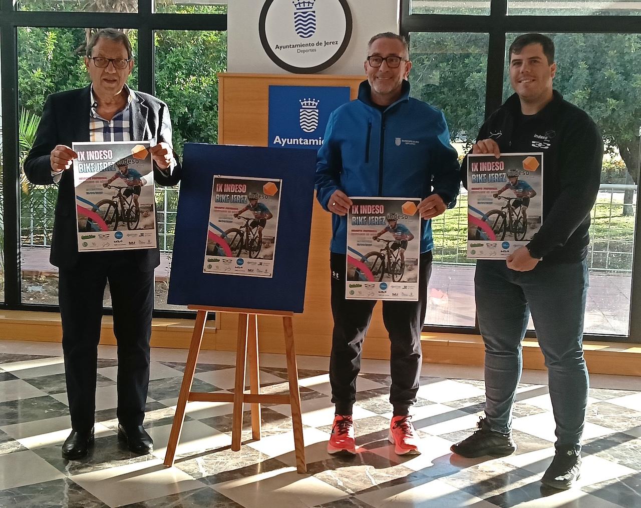 La IX Indeso Bike Jerez reúne a más de 200 ciclistas este sábado en el Parque de Las Aguilillas de Jerez