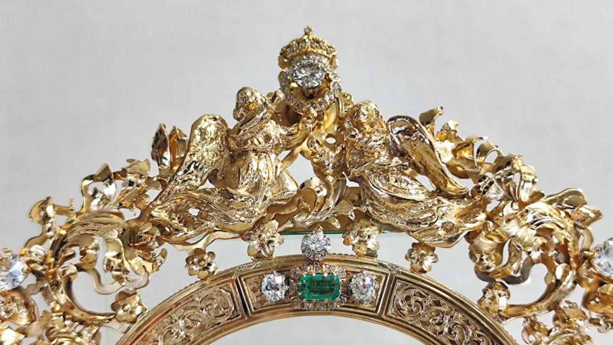 Joya jerezana de 'El Oribe' para la Patrona de Almería