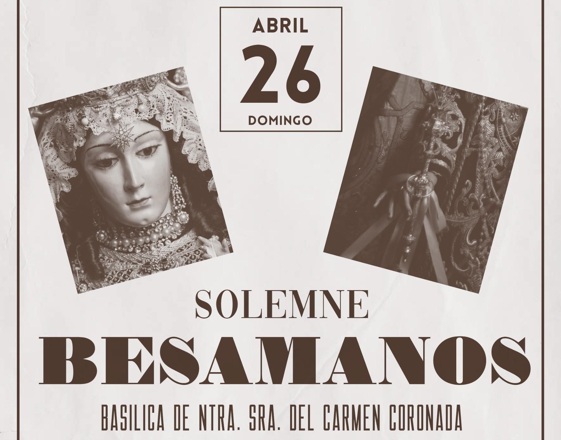 La Virgen del Carmen volverá a estar de besamanos