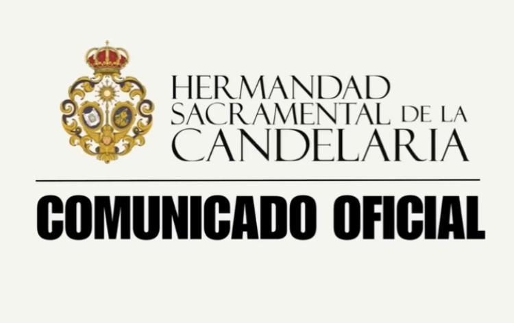 Comunicado de la Hdad. de la Candelaria