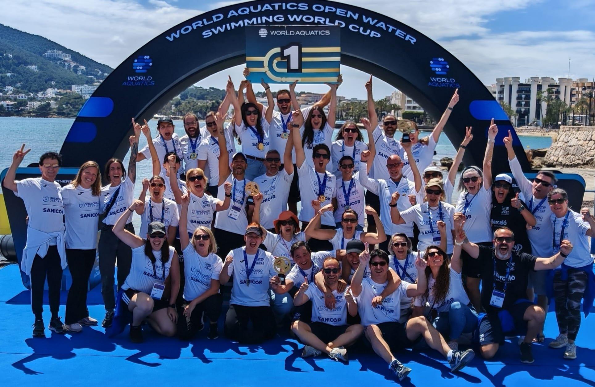 Ibiza corona a Jerez Master como los reyes nacionales de las aguas abiertas