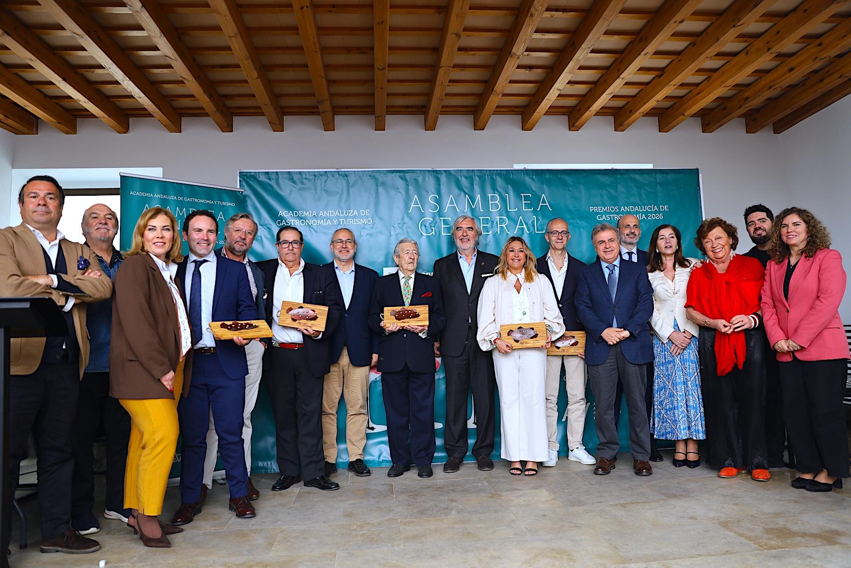 Entregados en Jerez los Premios de la Academia Andaluza de Gastronomía y Turismo