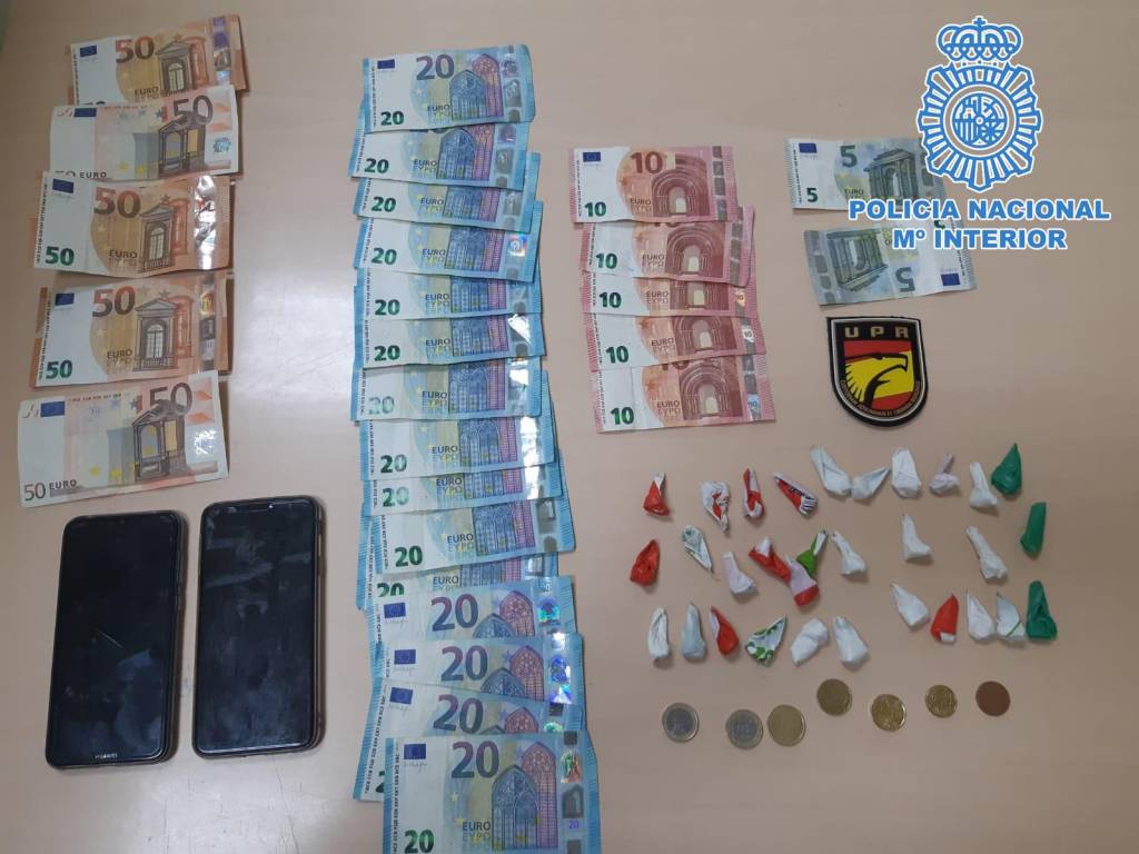 Detenidas dos personas por venta de cocaína en las calles de Jerez