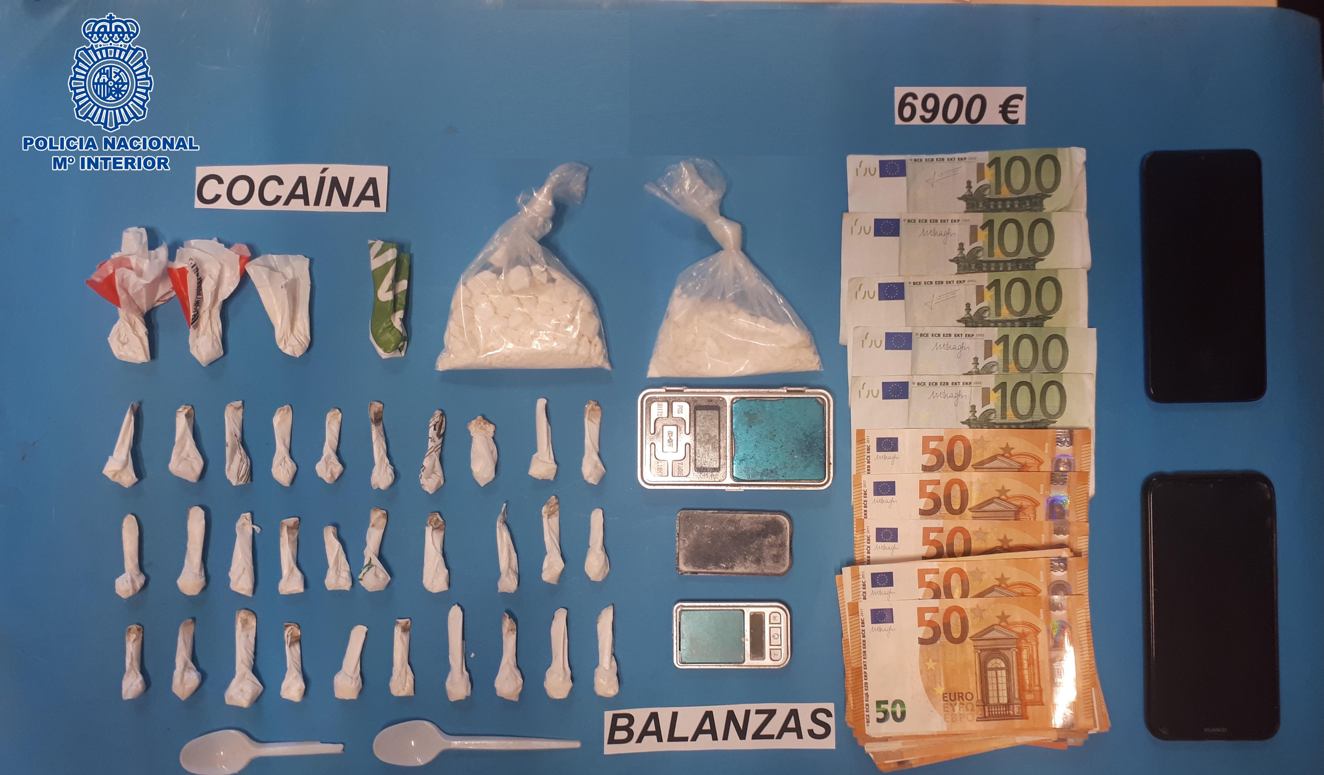 Desmantelado un punto de venta de cocaína en un bar del Polígono Autopista de Jerez