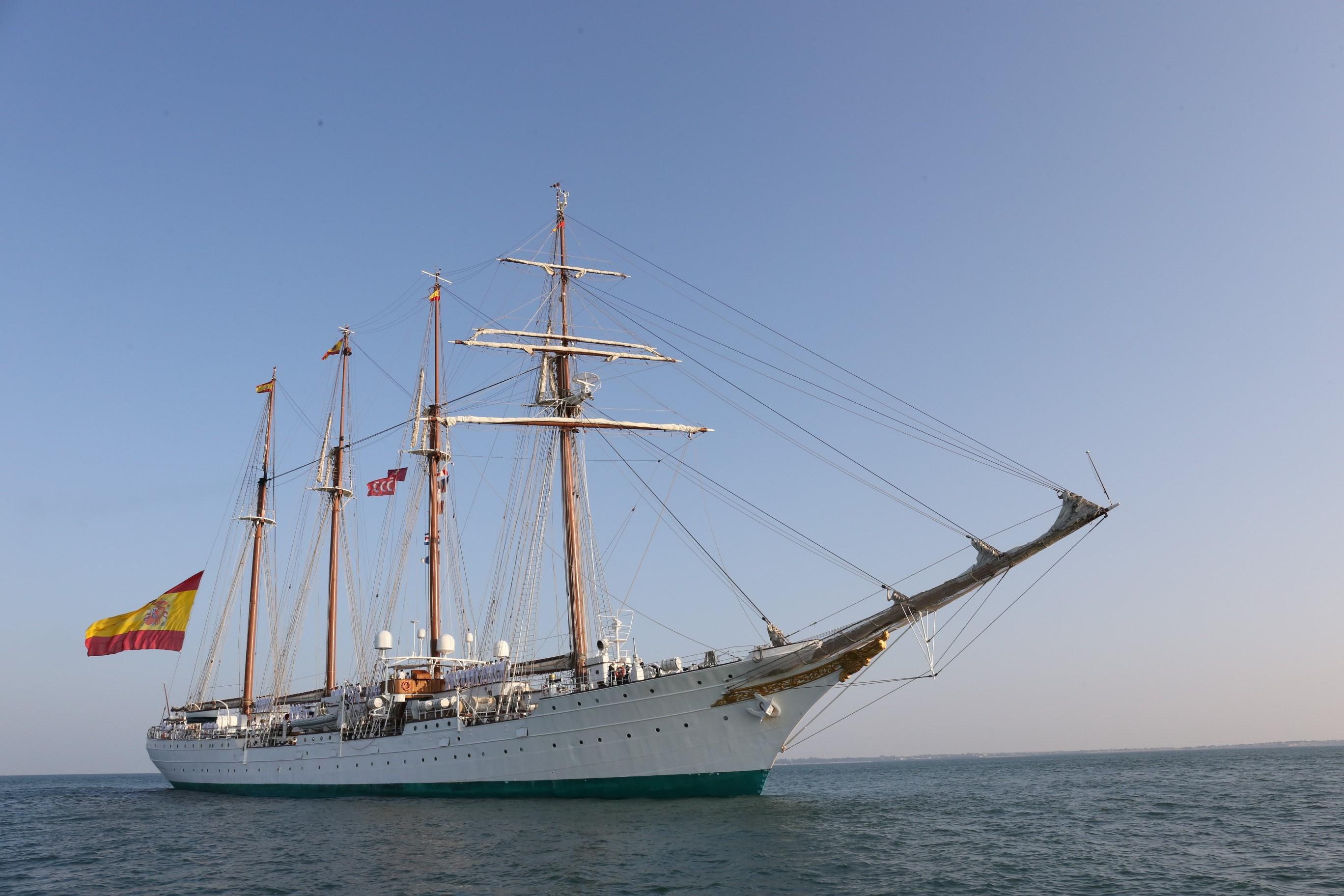 El amontillado jerezano ‘Estrella de los Mares’ ya navega a bordo del Juan Sebastián de Elcano