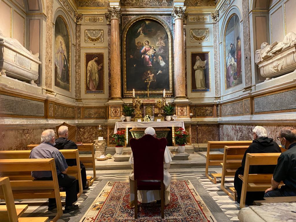 La devoción a Santa Mónica, del Papa Francisco