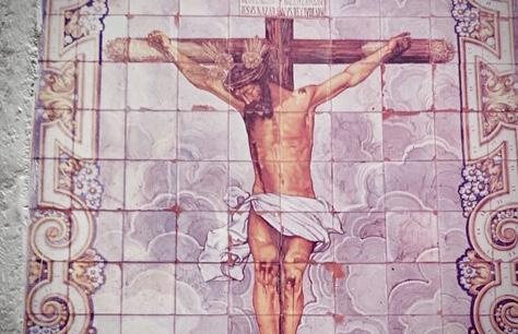 ''Aquel azulejo del Santo Crucifijo'' por Álvaro Ojeda