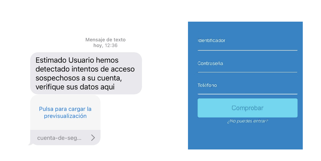 La Policía Nacional alerta de una modalidad de fraude bancario mediante SMS y llamadas telefónicas