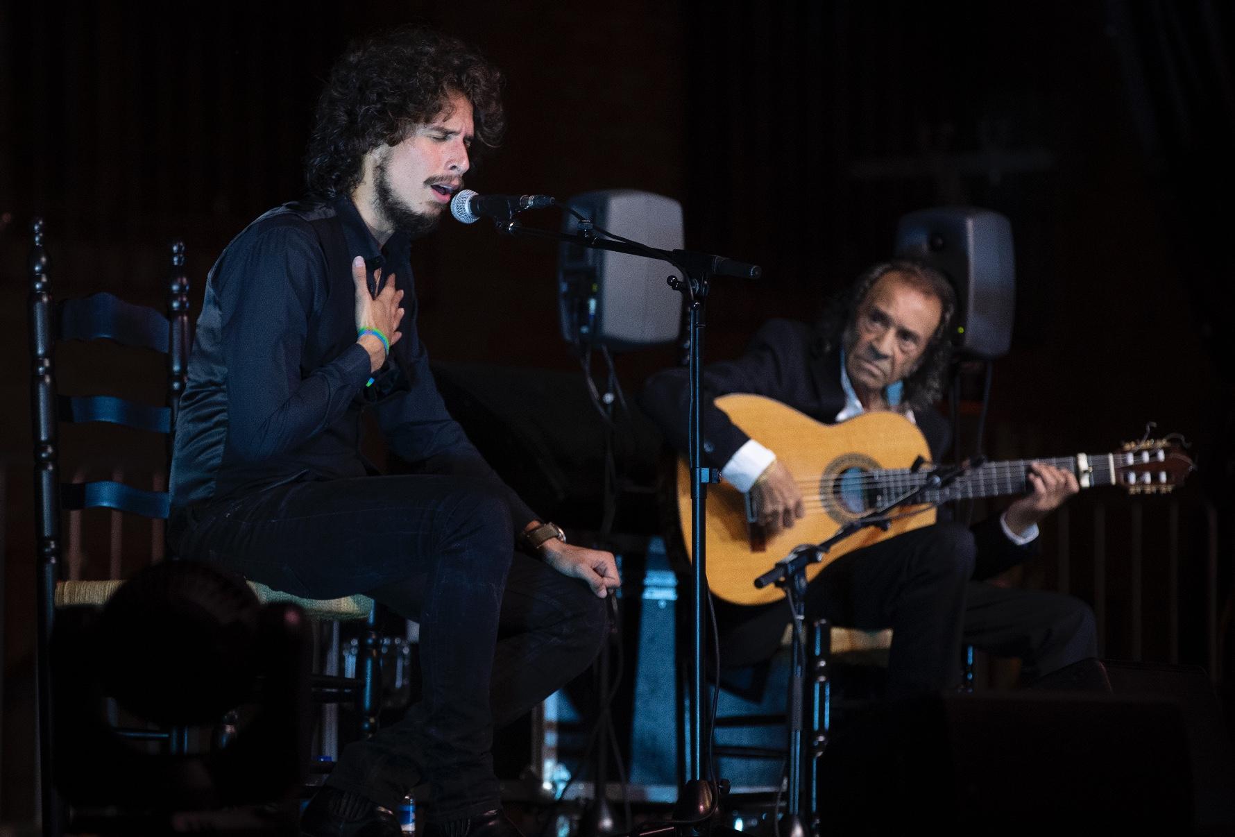 El flamenco de Kiki Morente y Pepe Habichuela iluminan Estella