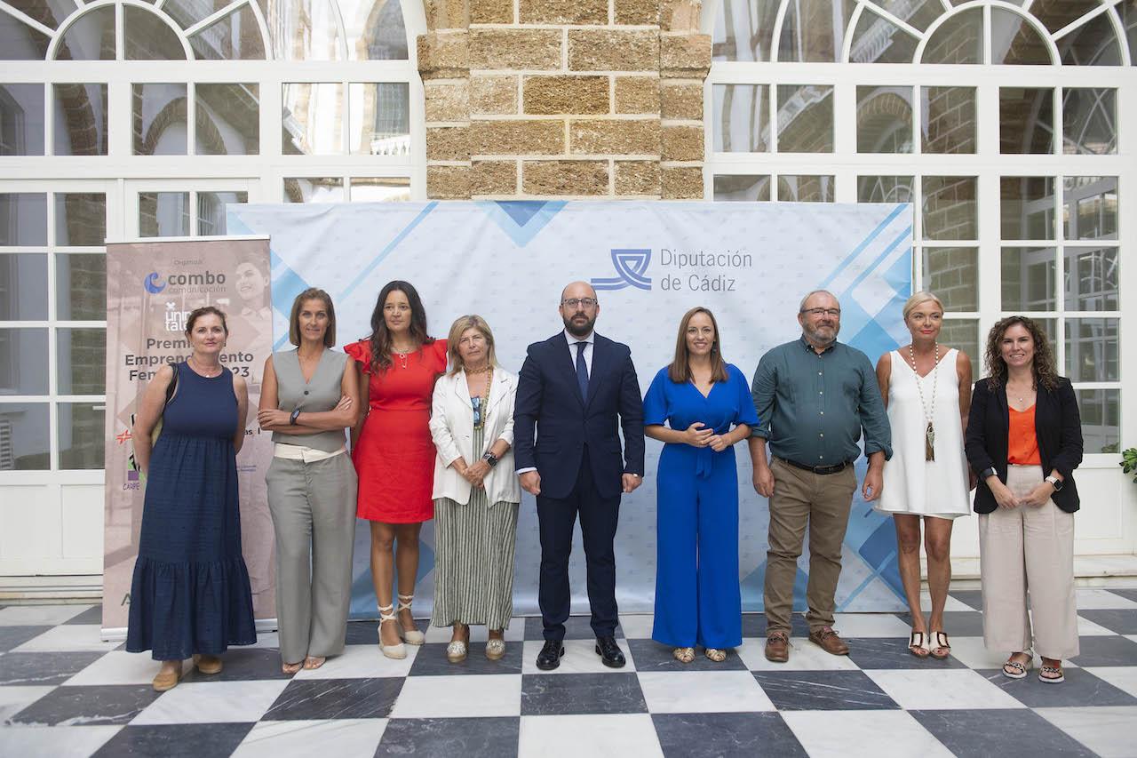 Diputación presenta la segunda edición de sus Premios al Emprendimiento Femenino y abre plazo para presentar candidaturas
