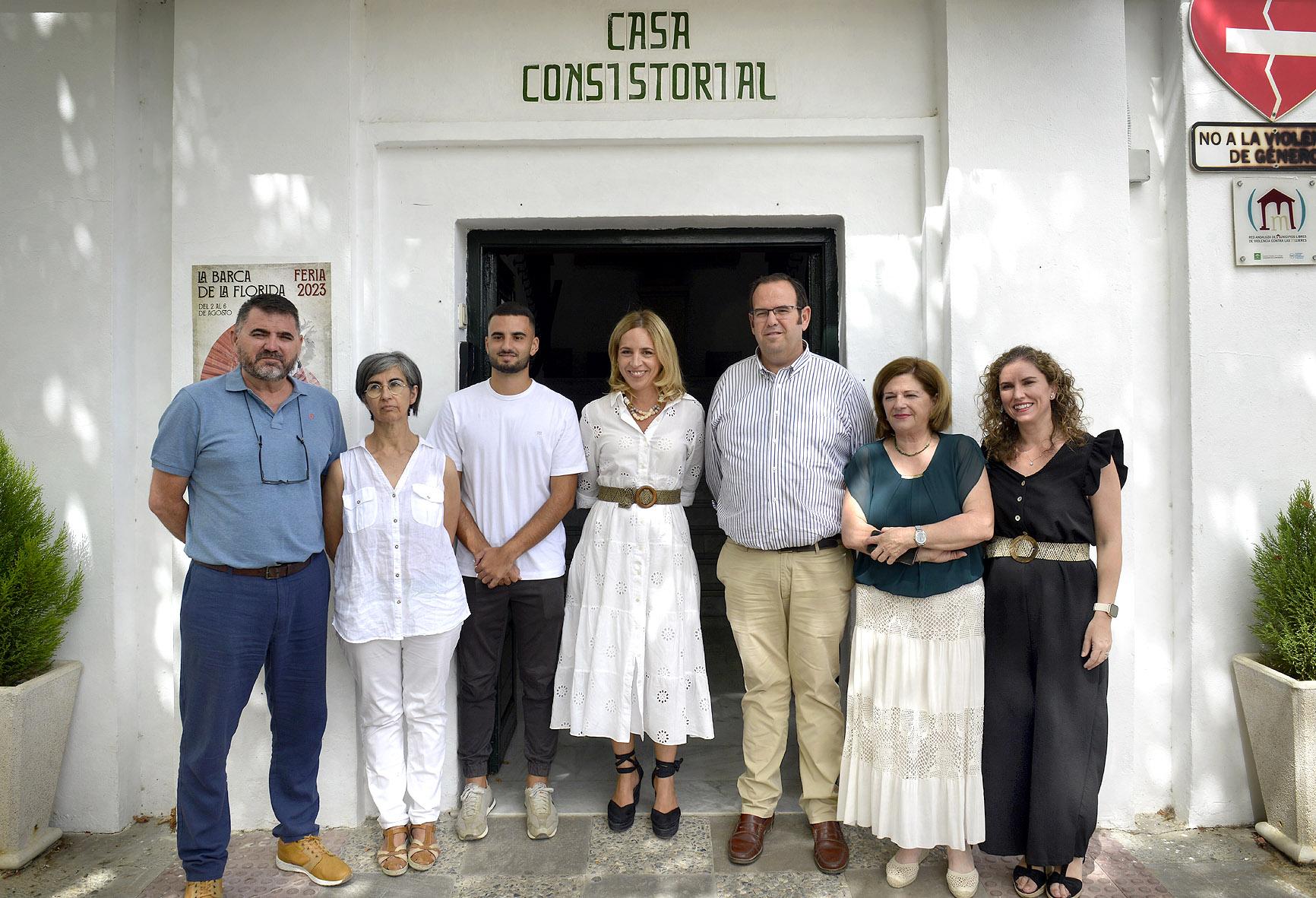 Primera vez que la presidencia de la Diputación de Cádiz visita La Barca de la Florida