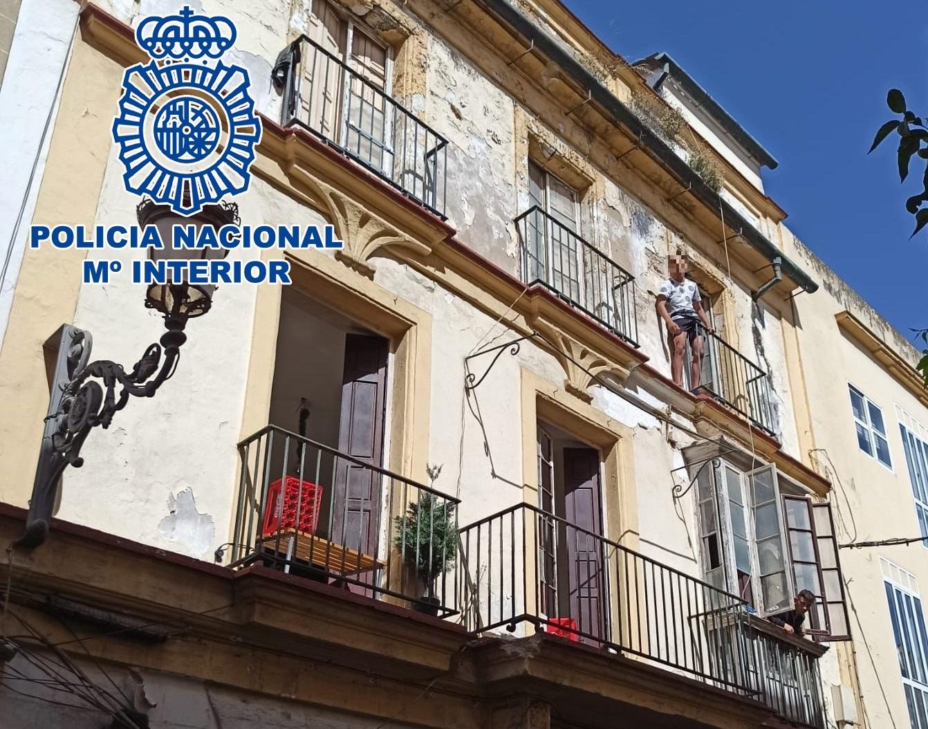Detenido en Jerez un okupa, autor de al menos dos robos con el método del "mataleón"
