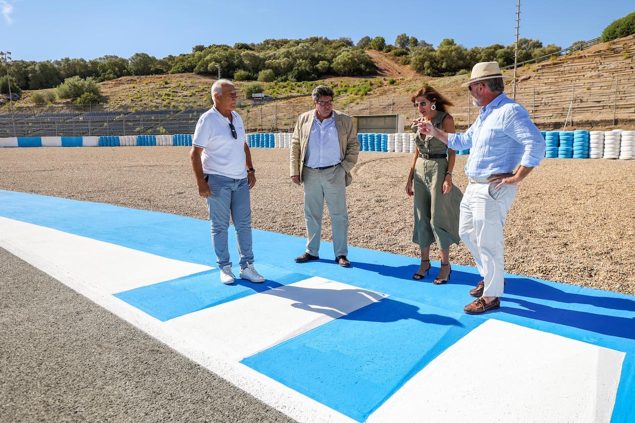 El Gobierno de Jerez actúa en los pianos del Circuito de Jerez cumpliendo así con los requisitos de seguridad de la FIM