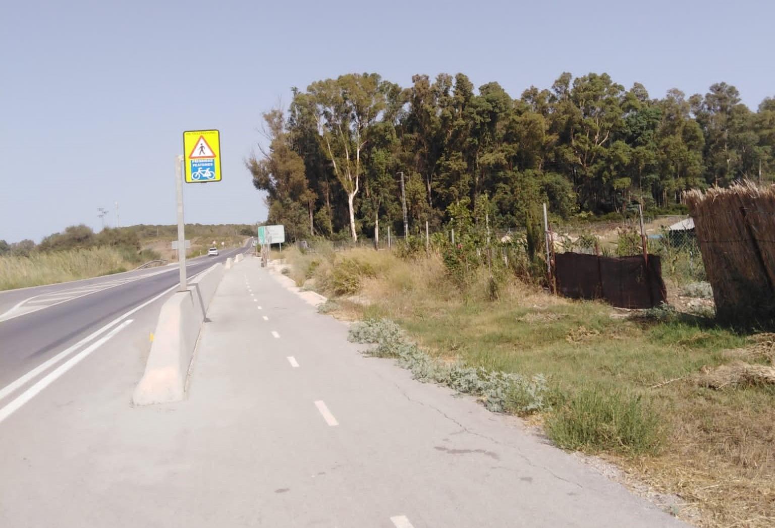 La Junta licita la obra final del carril bici de la A-2003 entre Jerez y La Barca de la Florida