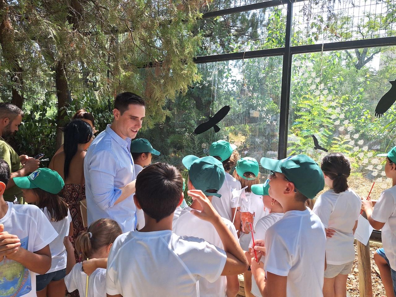 El Centro de Conservación de la Biodiversidad Alberto Durán-Zoobotánico Jerez ha reunido este año en la Escuela de la Naturaleza a más de 200 participantes