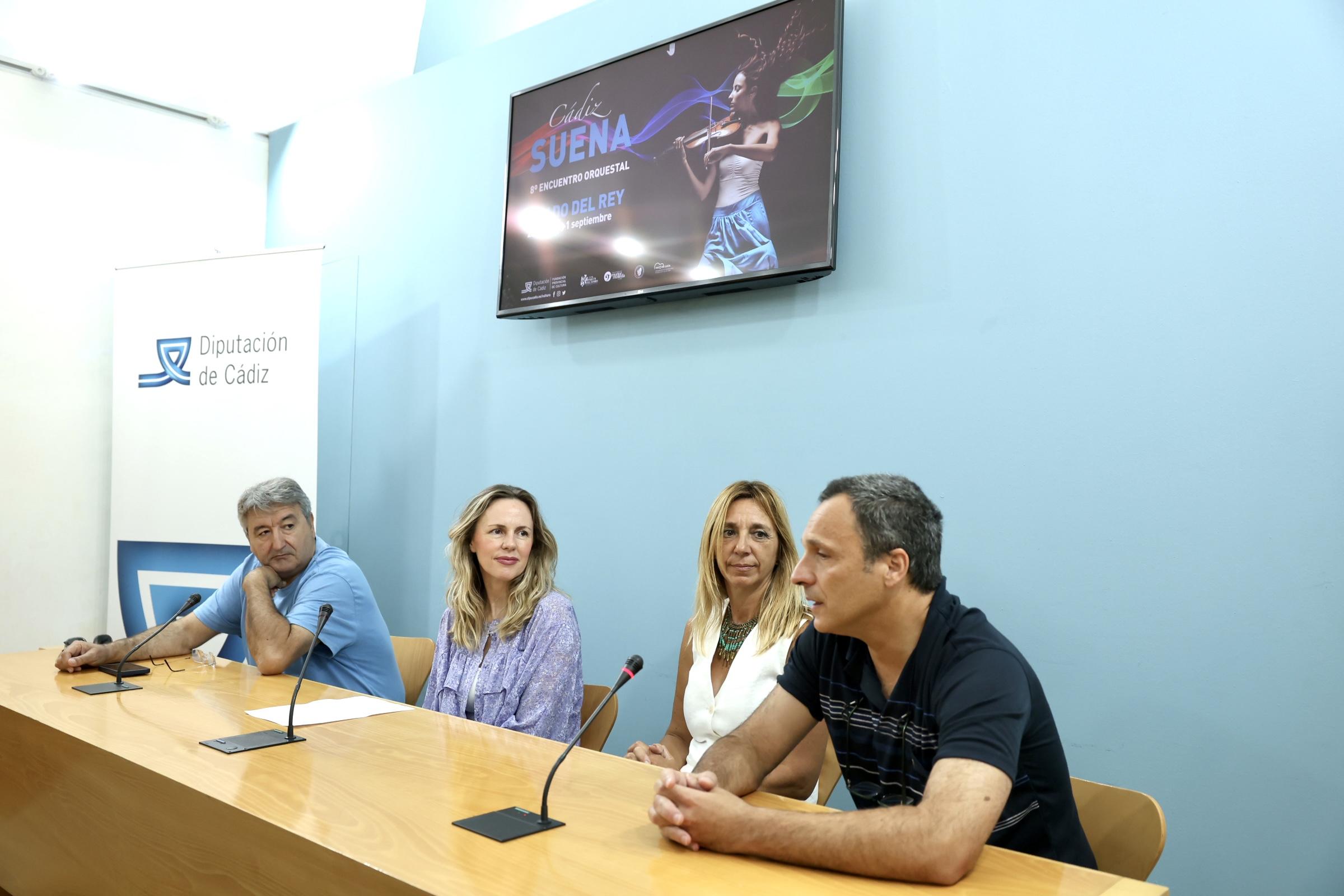 Prado del Rey acogerá el VIII Encuentro Orquestal Cádiz Suena organizado por la Diputación