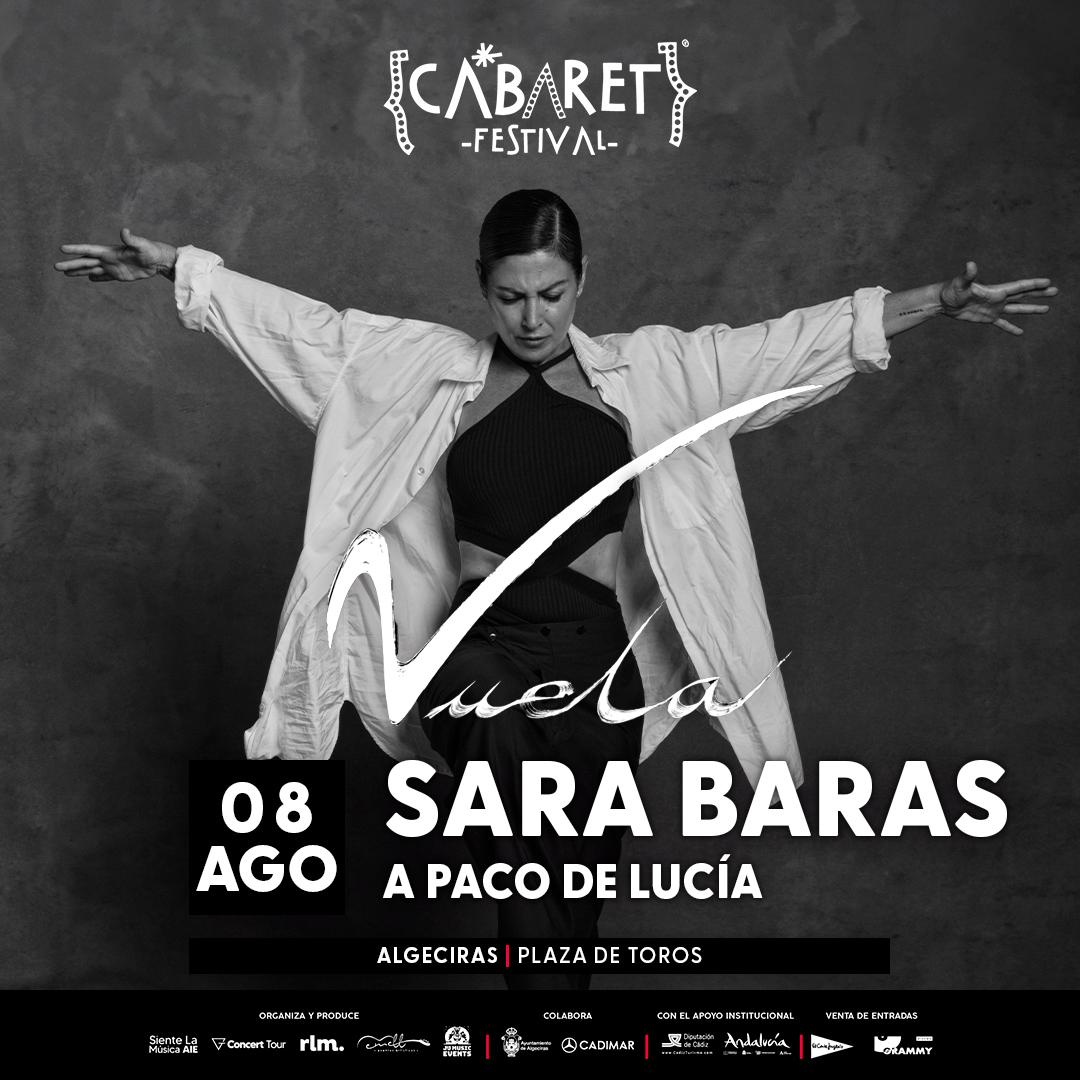 Cabaret Festival continúa su V Edición en Algeciras con los directos de Sara Baras y Miguel Poveda