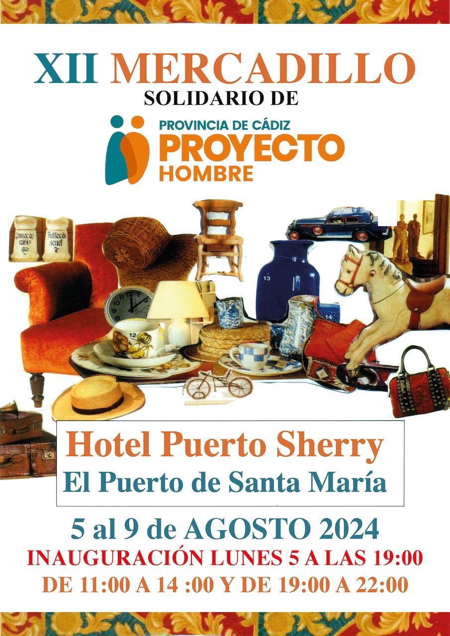 Mercadillo solidario a beneficio de Proyecto Hombre en Puerto Sherry