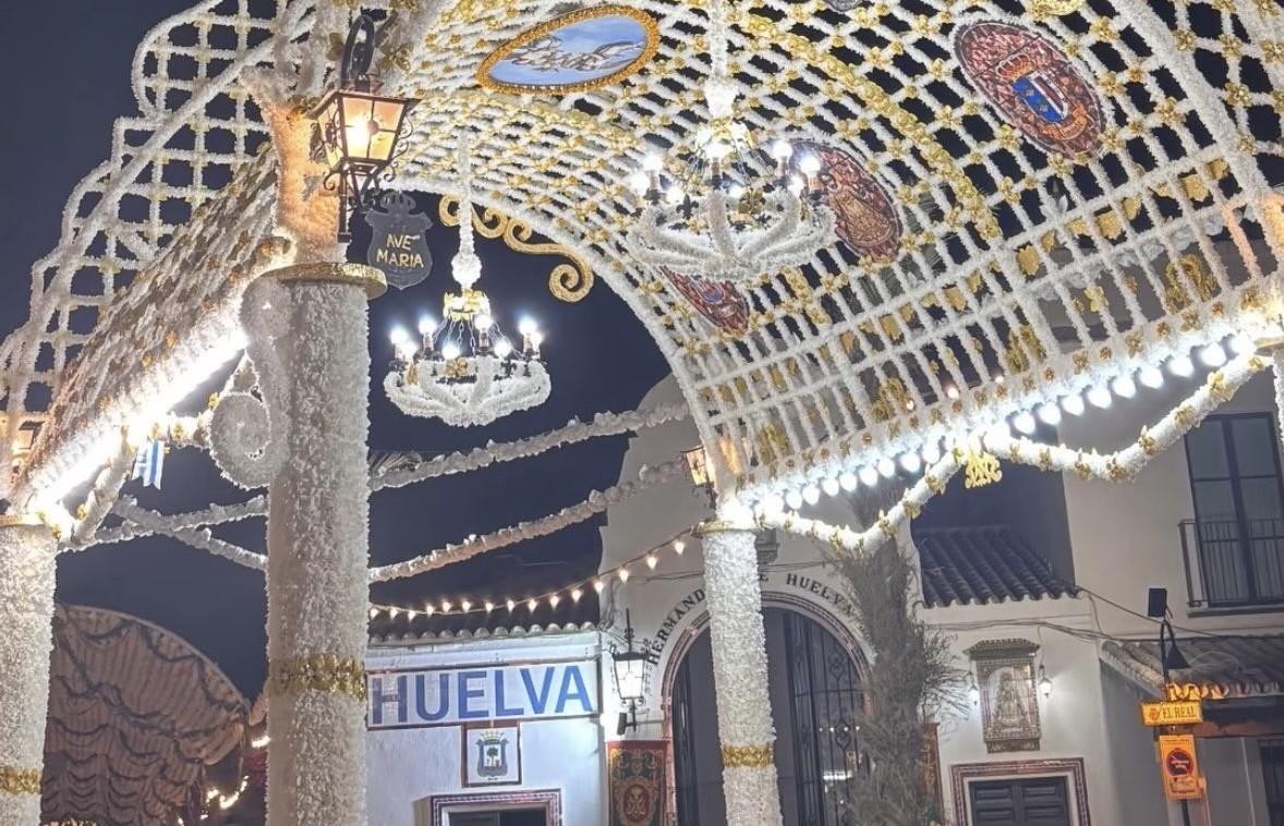 Todo preparado en El Rocío