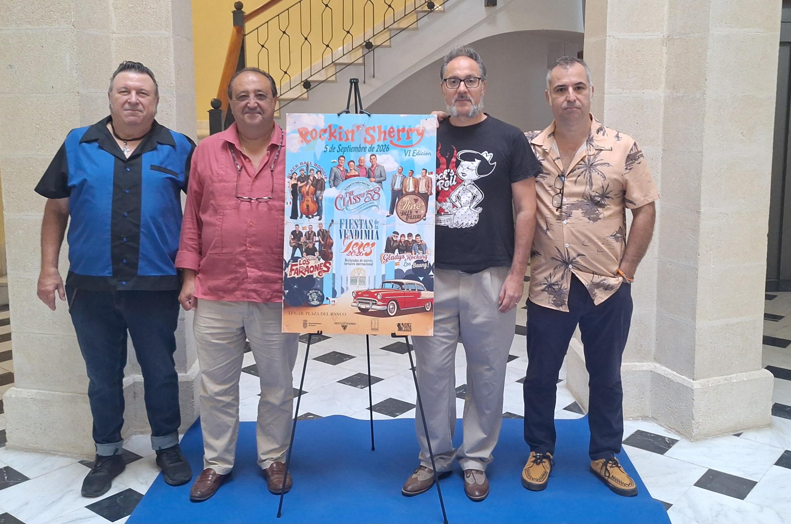 El VI Festival Rockin’ Sherry traerá bandas internacionales a Jerez el 5 de septiembre