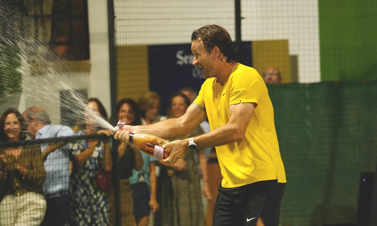 El I Foro del Deporte en Verano cierra con éxito y un lleno para disfrutar de Moyá y Feliciano López
