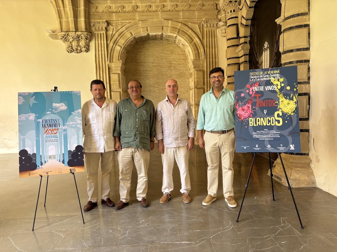 Las Fiestas de la Vendimia de Jerez ofrecen una nueva edición de la muestra 'Entre vinos tintos y blancos'