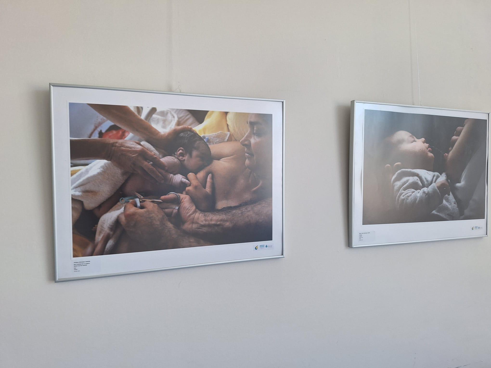 El Hospital Universitario de Jerez acoge una exposición fotográfica sobre lactancia materna