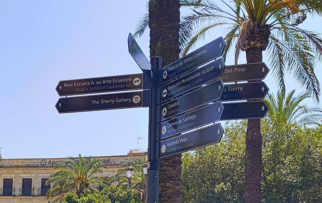 La ciudad de Jerez estrena señalización turística